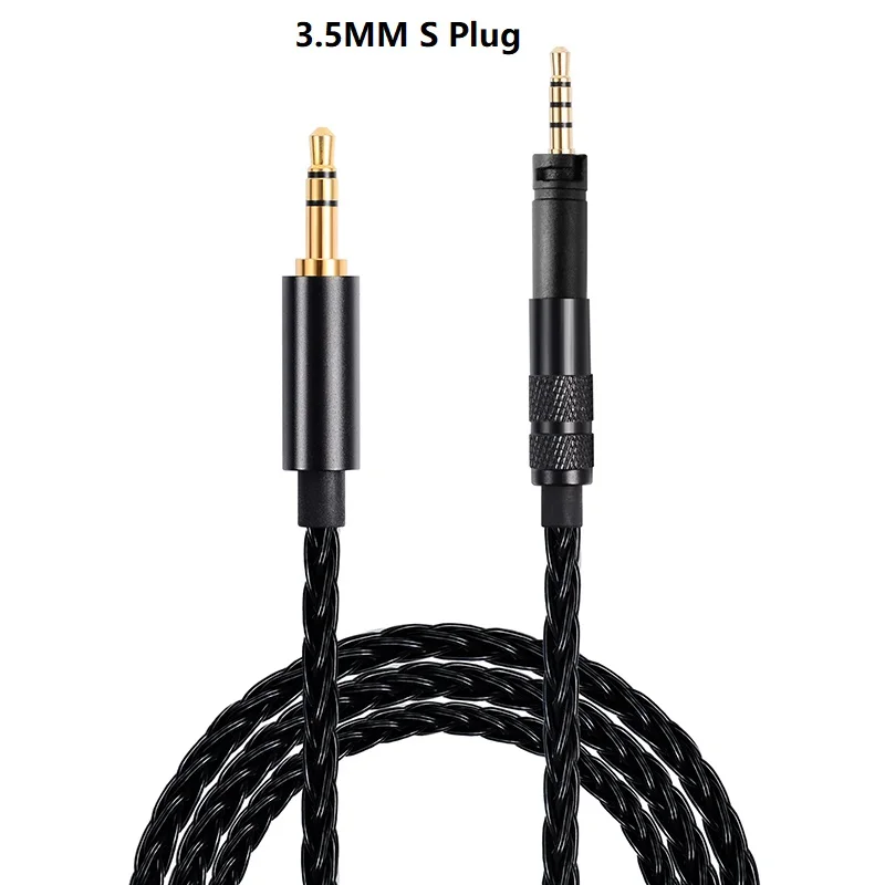 Koceta Verzilverd Koper HiFi Hoofdtelefoon Kabel 3.5 4.4 Voor Sennheiser Momentum HD4.30 HD4.40BT HD4.50BTNC HD400S HD458