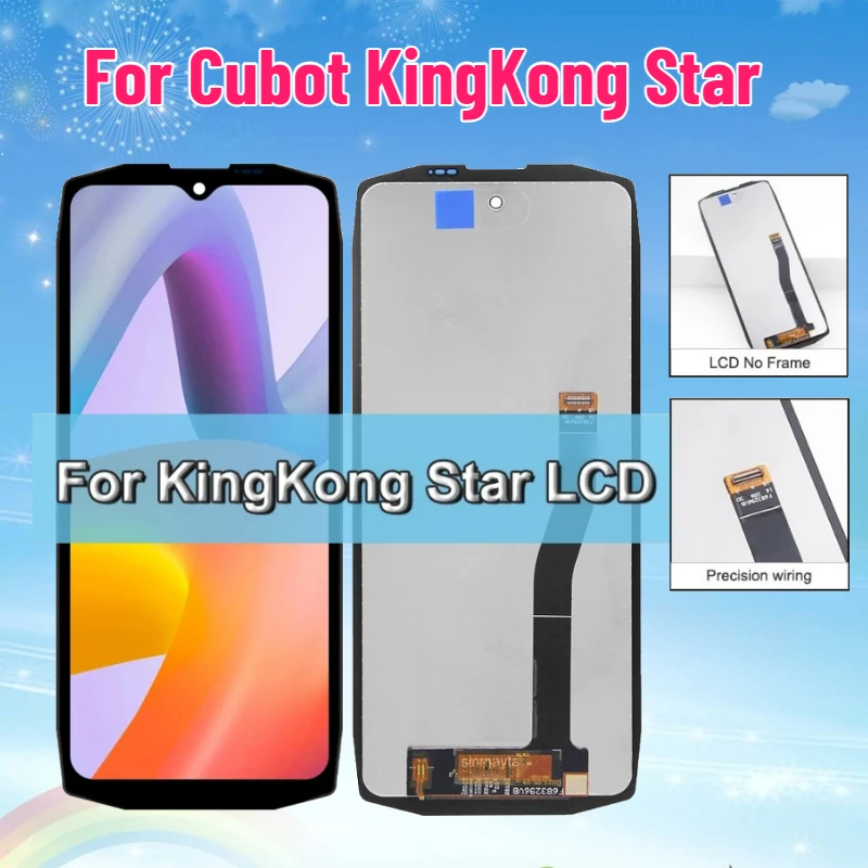 

ЖК-дисплей для Cubot KingKong Star, сенсорный экран, дигитайзер для замены экрана KingkongStar
