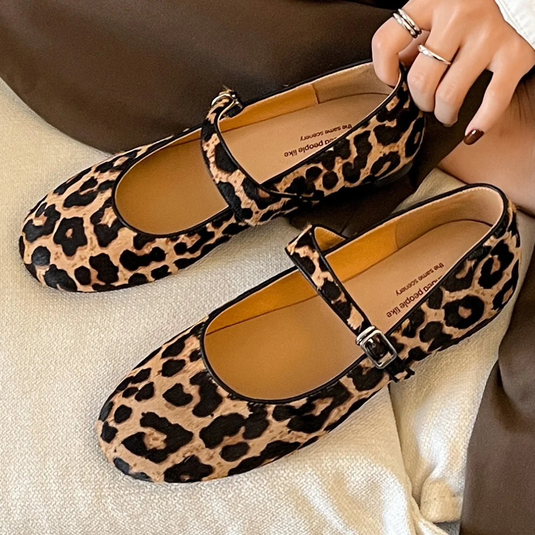 2025-primavera-nuevas-mujeres-leopardo-crin-slip-on-mary-jane-bailarinas-punta-redonda-alta-calidad-suave-comodo-zapatos-delgados-venta