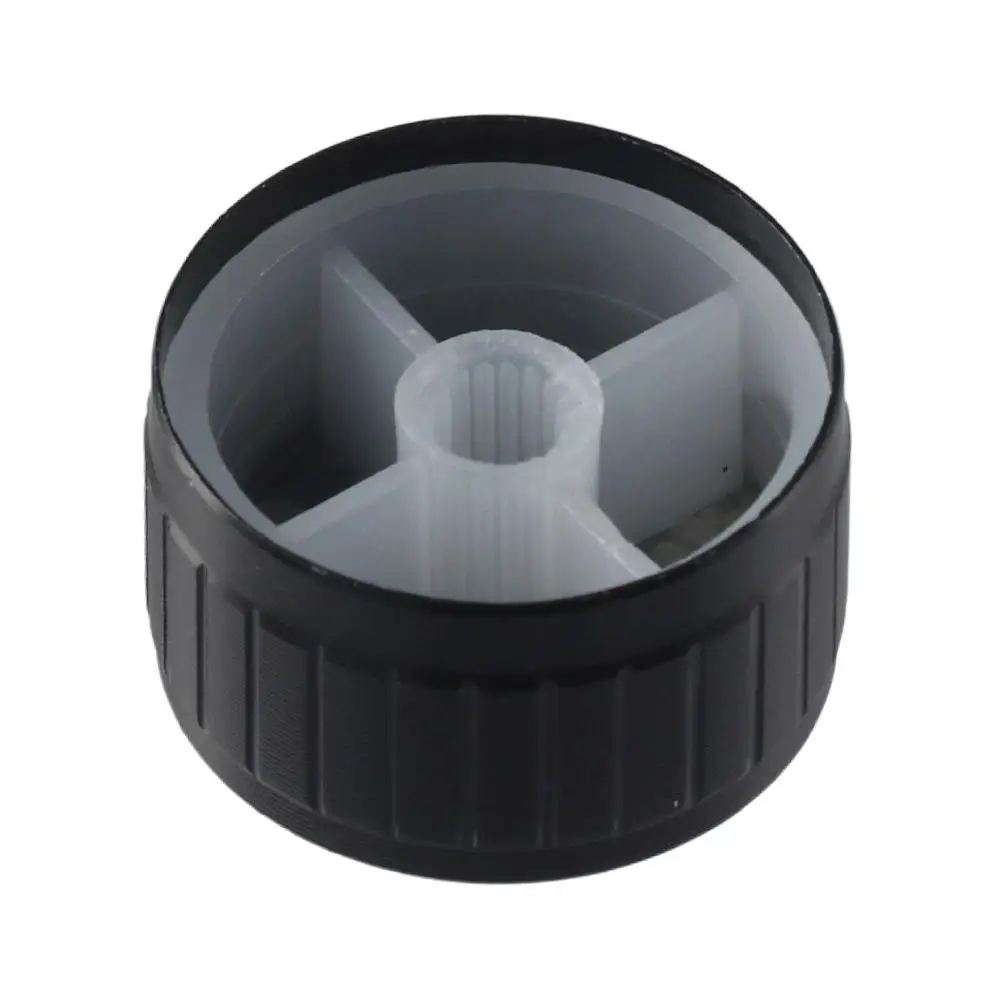 6mm/ 0.23" Volume Control Amplifier Knob 30x17mm Black Volume Tone Knobs Aluminum,plastic Guitar Knob Electric Guitar image 5