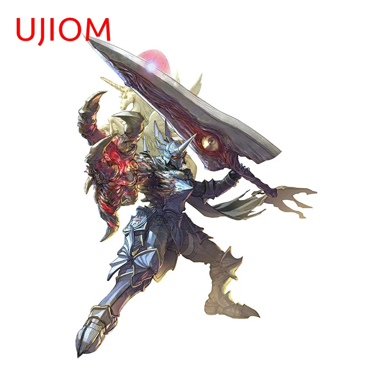 UJIOM 13cm X 9.7cm Anime Soul Calibur Sword Wall Stickers Amusing Graphics Baby Nursery Room Decal Home Decoration Chambre Mural