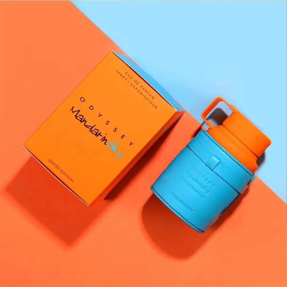 100 Ml Armaf Odyssey Mandarin Sky Eau De Parfum Perfume Man, Fresh And Citrus, Durable And Sophisticated Aroma view 5