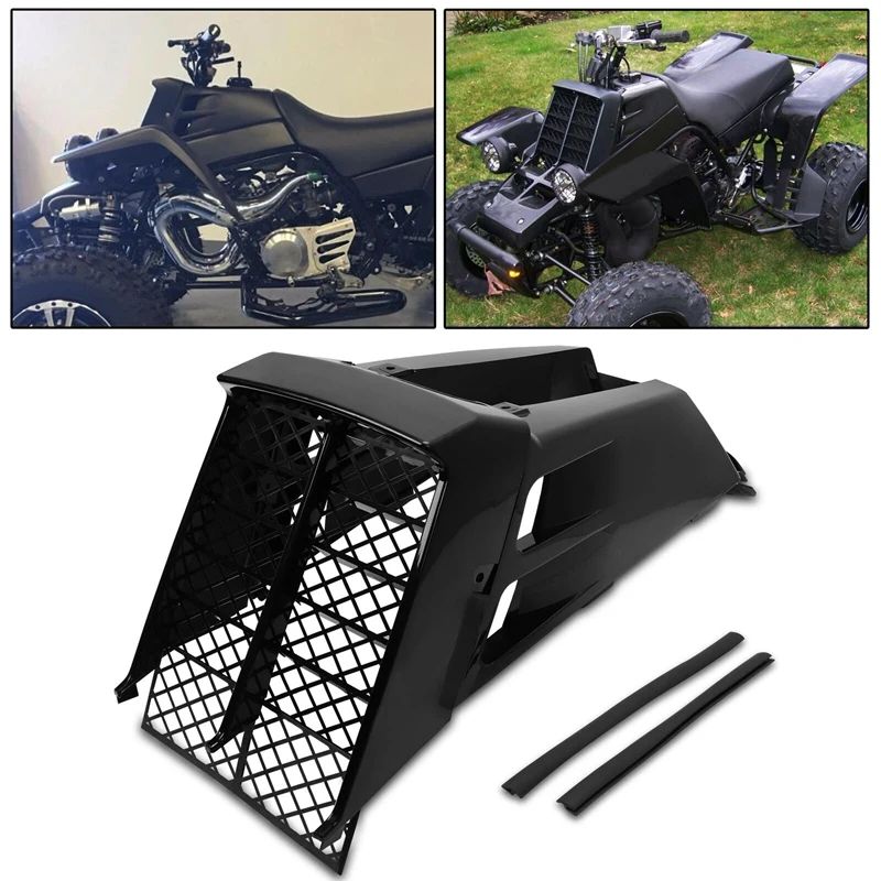 

Черная крышка для газового бака с решеткой радиатора для Yamaha Banshee 350 YFZ350 1987-2006