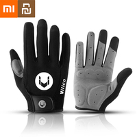 Xiaomi Winter MTB Cycling Long Finger Gloves Non-Slip Wear Shock Proof Breathable Touch Screen Bicycle Motorbike Gloves Men New