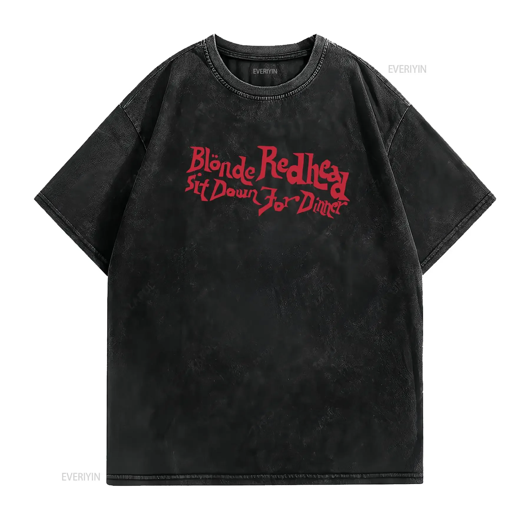 Album BLONDE REDHEAD White All Size T Shirt For Fan BL1551 vintage Washed Breathable Stylish Unisex designer clothes