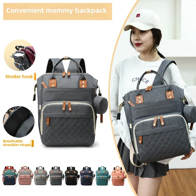 

New Large-capacity Portable Mother and Baby Bag Travel Mommy Bag Diapers Bag