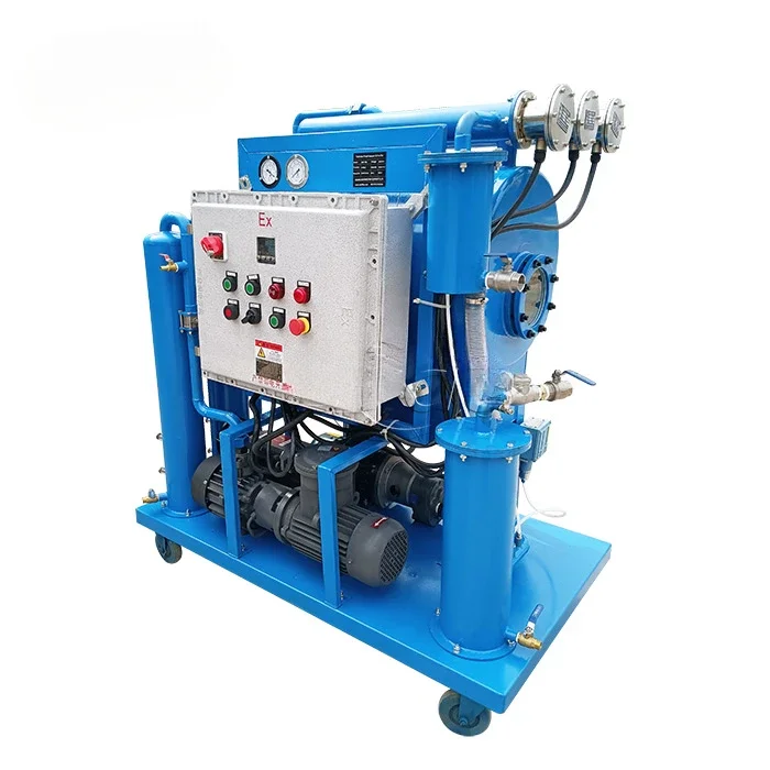 Transformer Oil Purifier Vacuum  Dehydration Cleaning Plant Explosion Proof  Purification Machine