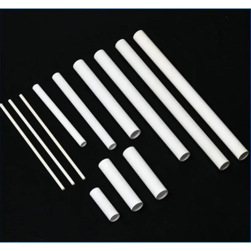 Solid Corundum Insulation High Temperature Resistance Stir Bar Alumina Ceramic Rod CUSTOMIZE OD 12mm to 20mm Length 100mm
