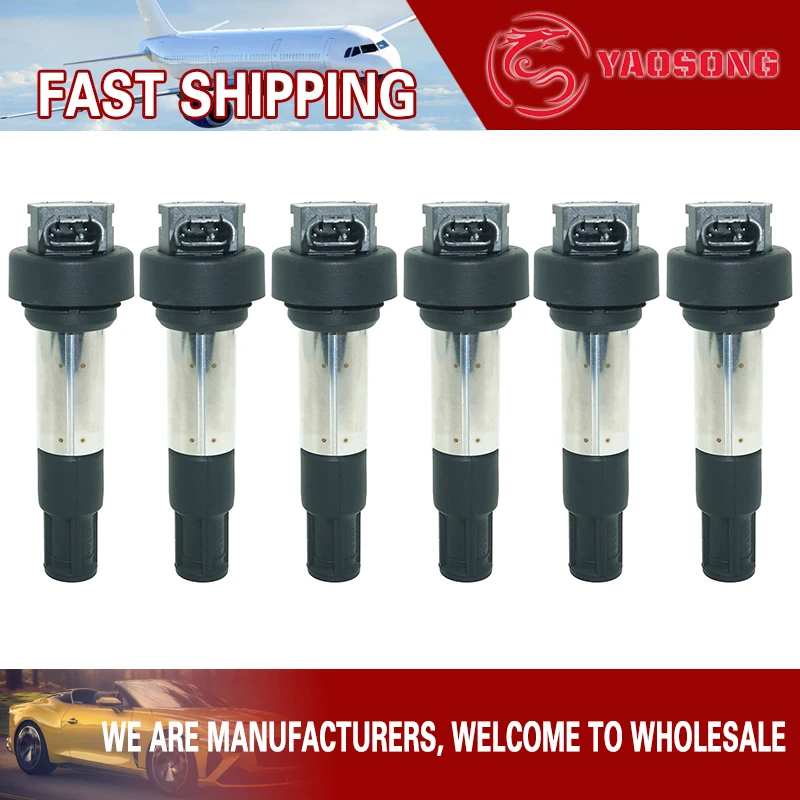 6Pcs Ignition Coil For 2017-2022 New models BMW K1600 K1600GT K1600gtl K48 K61 OEM 7722679-04 772267904