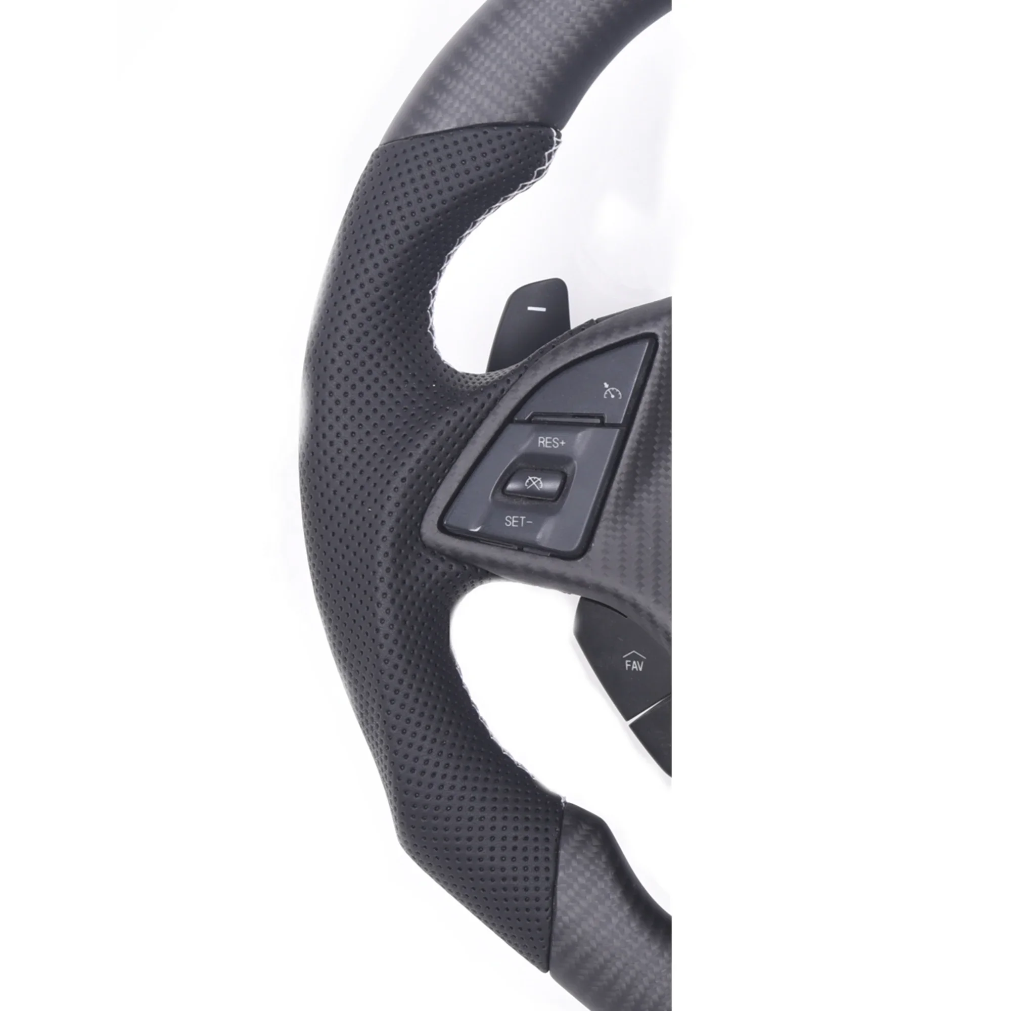 Ever-Carbon Racing ECR Hotsell Steering Matte Carbon with Alcantar steering wheel For Chevrolet Corvette Z06 C7