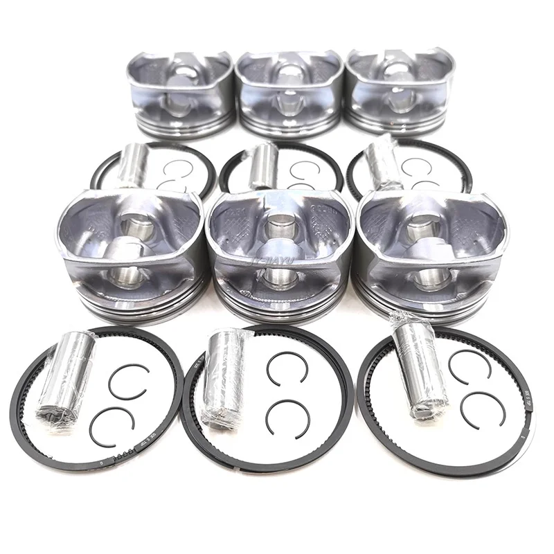 Engine Piston Set For Mercedes Benz A209 C209 C219 W211 A207 C207 X204 X164 W164 V251 R230 W221 W639 M272 2720308917 A2720308917