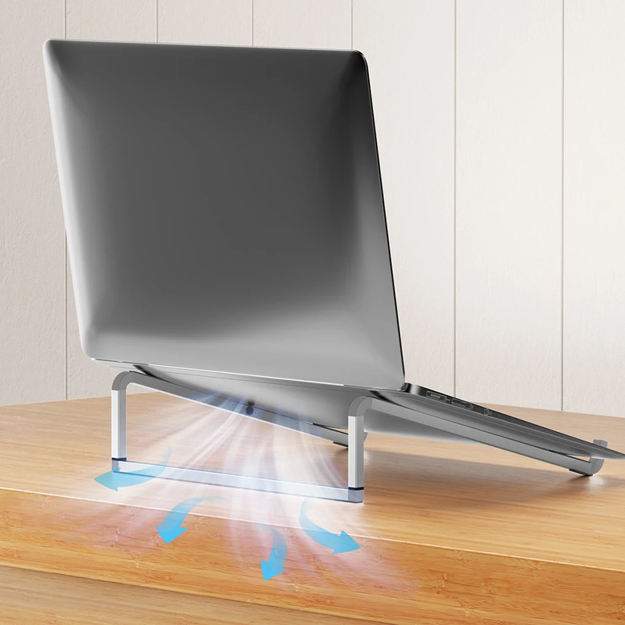 Laptop Stand For Folding Adjustable Aluminum Computer Pc Tablet Stand Notebook Tablelaptop Holder Heat Dissipation