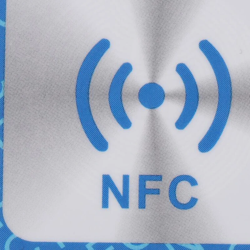 1Pc NFC Anti Metal Adhesive Label Sticker Universal Lable Tag For All NFC Phones