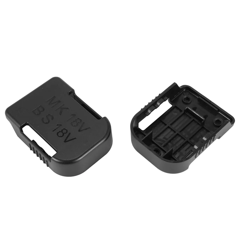 

ABMR-25Pcs Battery Storage Rack Battery Holder Case For 18V Fixing Devices(Black)