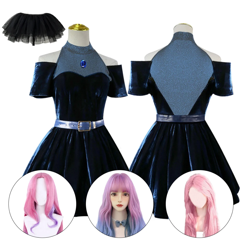 

Anime Alien Stage Cosplay Costume Mizi Disguise Full Sets Dress Uniform for Women Maid Outfit Halloween Carnival Party Roleplay