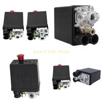 L74C Heavy Compressor Pressure Controls Valves 90-120PSI Pressure Reducing Switches Air Compressor Pressure Switches