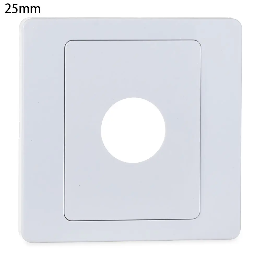 1Pcs Home Improvement 86Type With Outlet Hole With Rubber Pad Cable  Panel Cable Cover Wall Blank Panel Decorative Cover