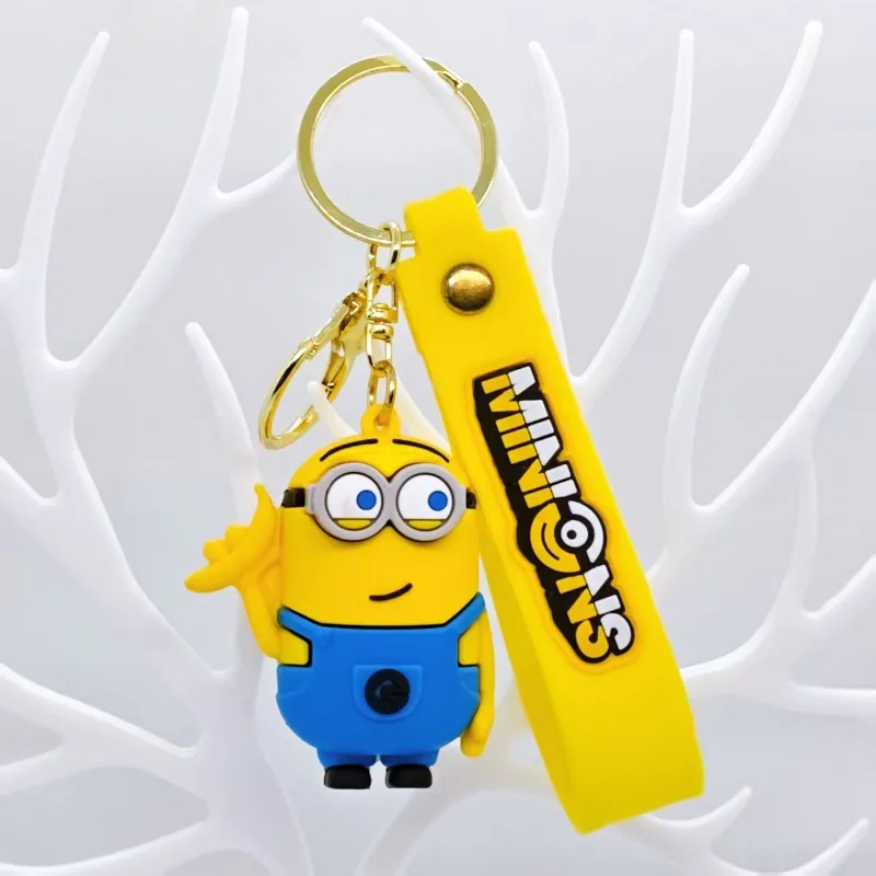 Ich - Einfach Unverbesserlich Minions Personalisierter Kreativer Schlüsselanhänger, Schüler-Schultaschen-Rucksack Exquisiter Dekorativer Anhänger Geschenk Großhandel – Detail 3