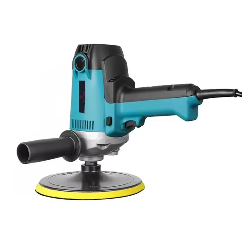 900W Electric Car Polishing Machine 180mm Variable Speed Auto Detailing Buffer Polisher Power Tool Kit for Vehicle Paint Care