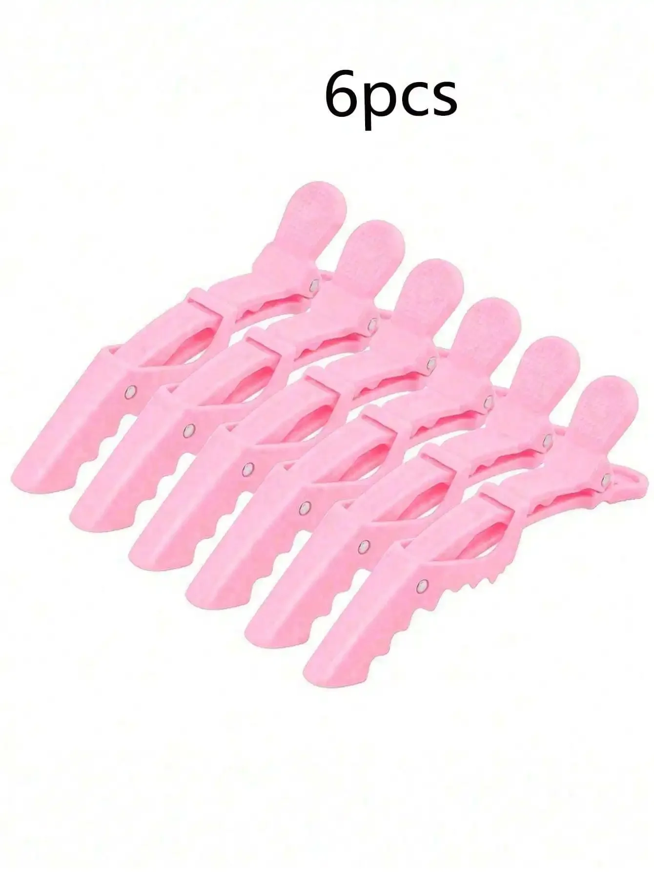 

10pcs 6pcs Women Hair Clips Wide Teeth Double Hinged Alligator Style Sectioning Claw Clips