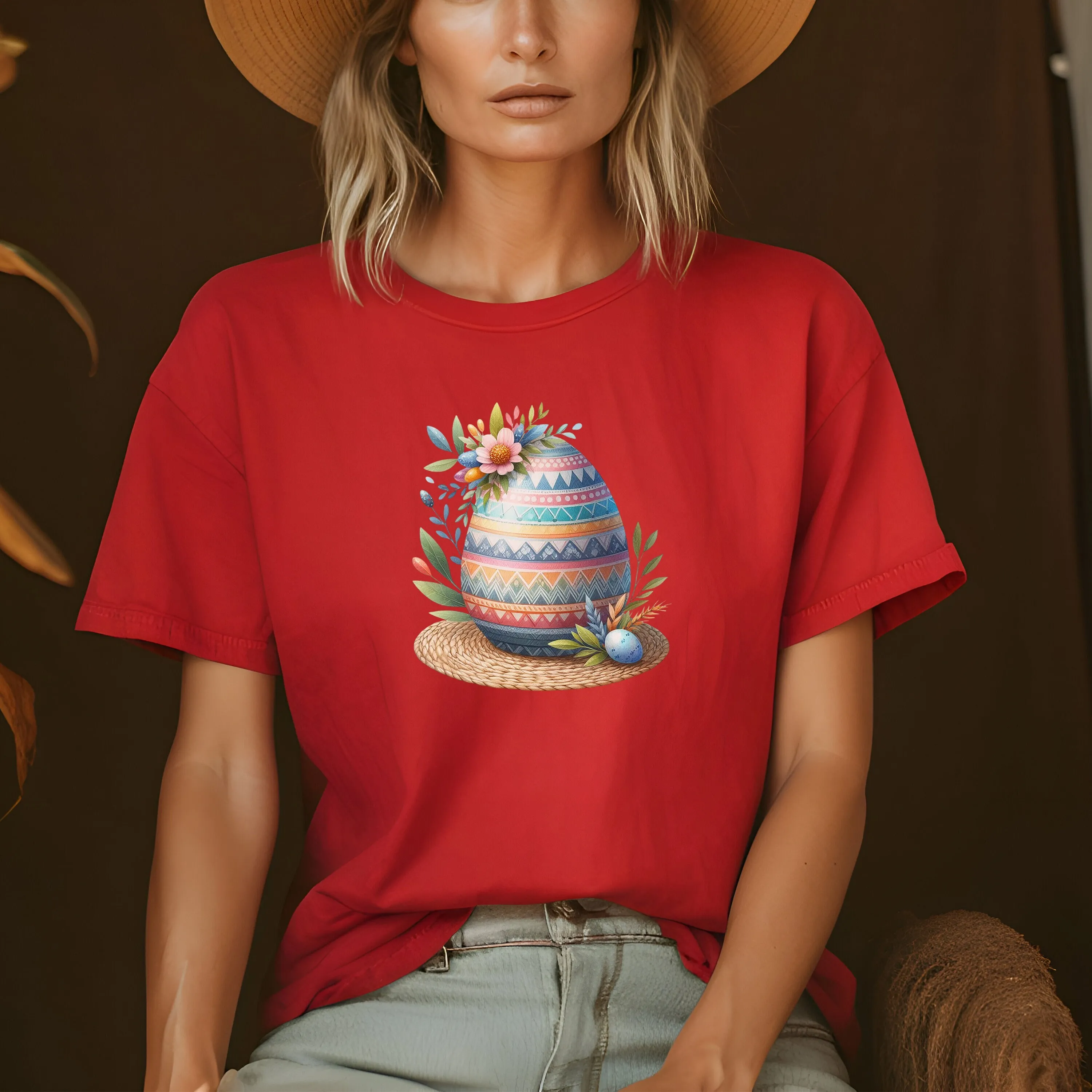 

Cute Easter Egg T Shirt Hip Hop Matching Outfits