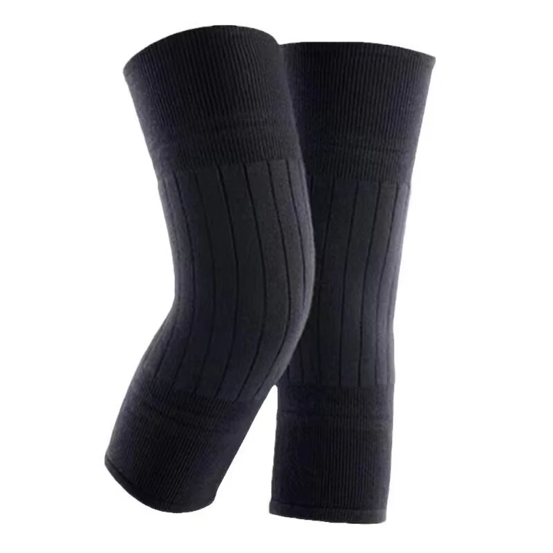 Velvet Warmth Knee Pads Extended Anti Slip Knee Pads Unisex Long Plus Winter Knee Pads