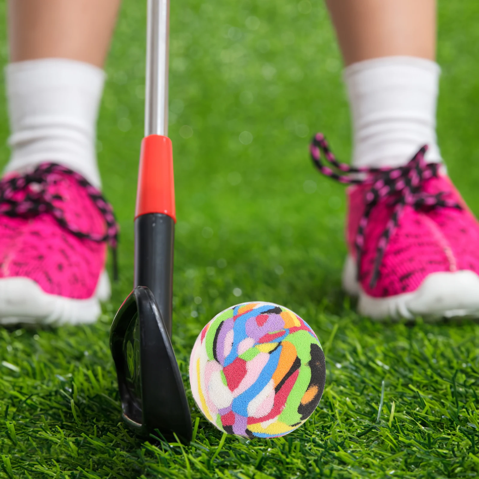 

10 Pcs Practice Wear Resistant Reusable Golfing Child Training Daily Use Kids Pool Stick Compact