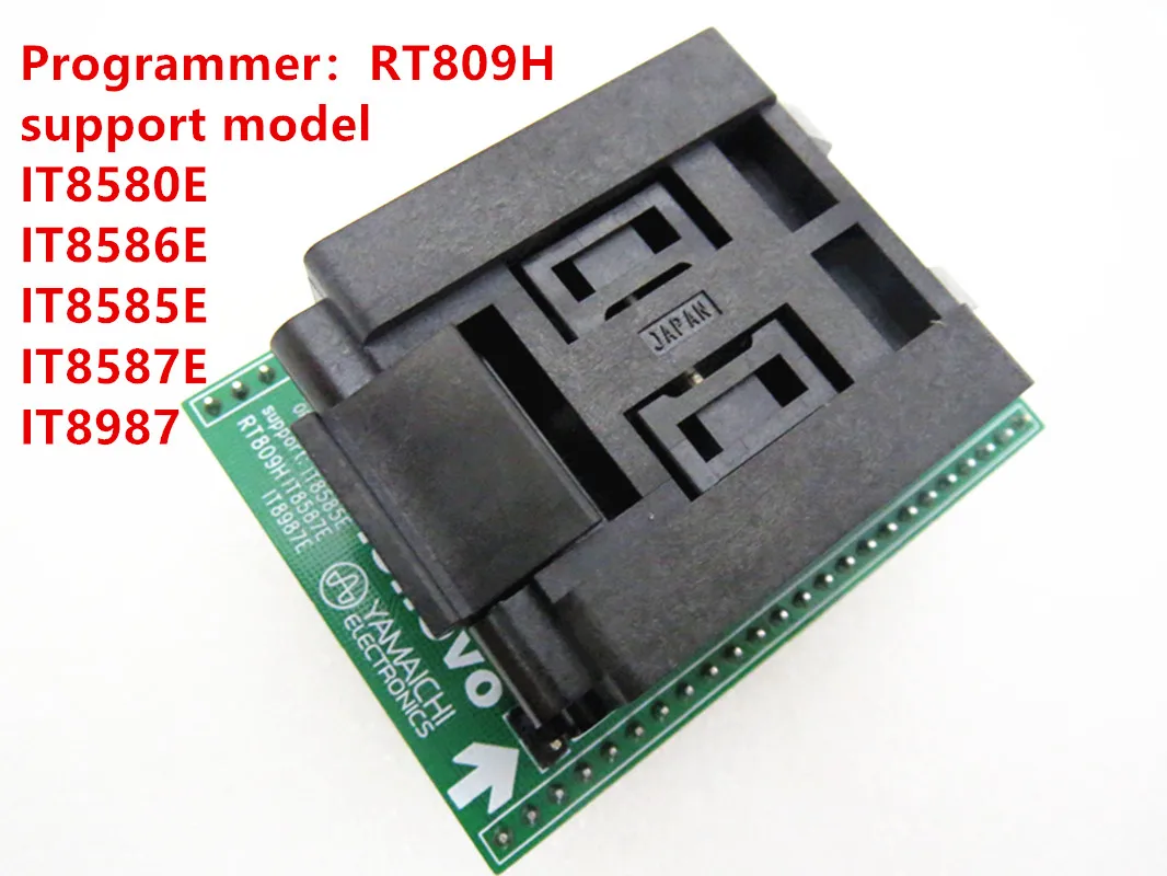 RT809H IT8580E IT8586E IT8585E IT8587E IT8987E QFP128 ICsocket Program burning programming test Test stand