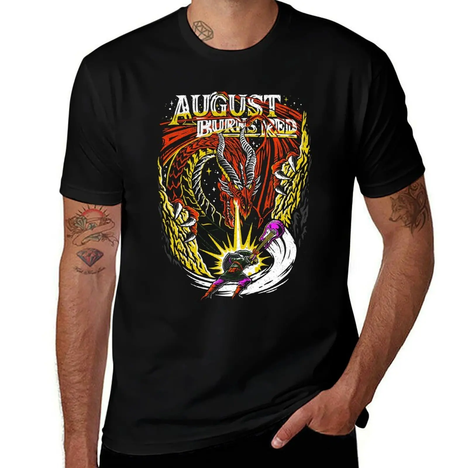 

August Burns Red T-Shirt anime t shirts for man anime tshirt cotton tshirt 100% T-Shirt