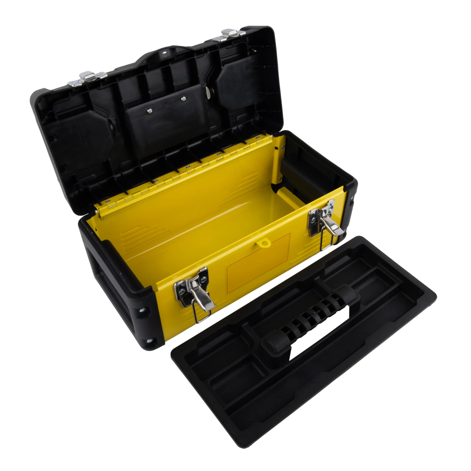 For Hand Tools For Power Tools Large Capacity Lockable Toolbox Detachable Compartments High Hardness Construction
