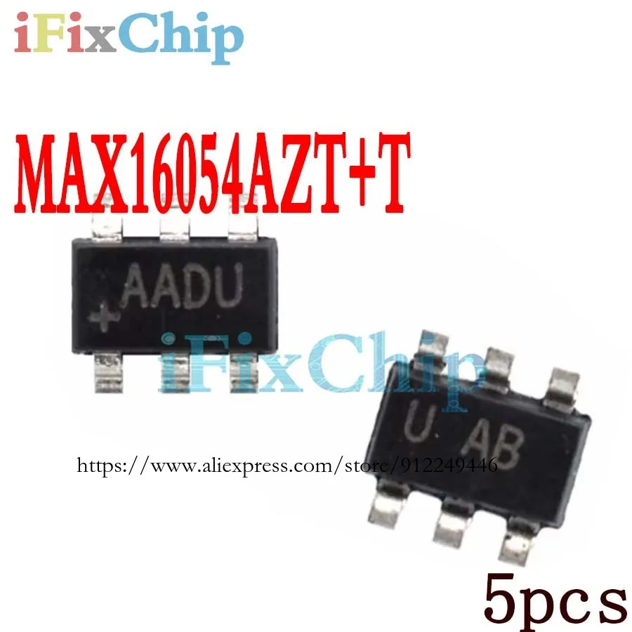 

5 шт. новый набор микросхем MAX16054AZT+T MAX16054AZT MAX16054 AADU Sot23-6