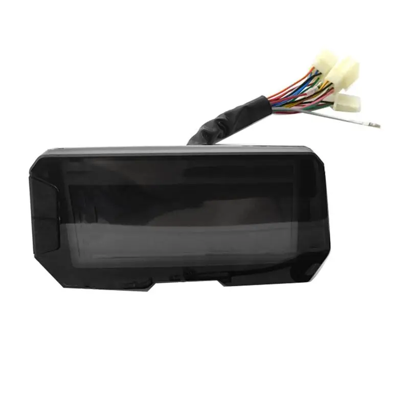Strict LED 12000RPM 6 Gear Universal Motorcycle LCD Digital Speedometer Backlight Odometer 2 4 Cylinders Meter Durable Easy Inst