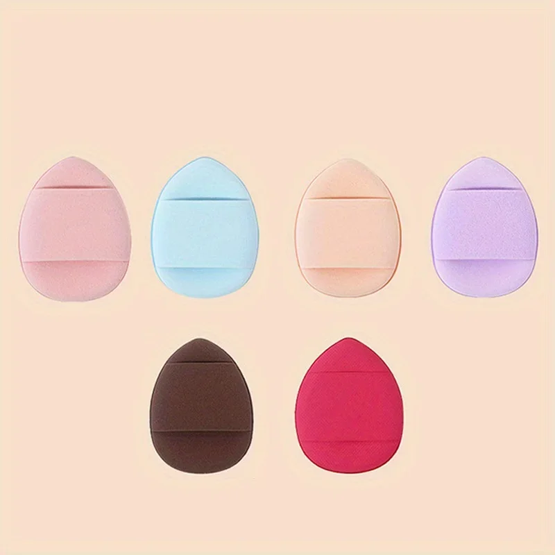 Mini Finger Puff Foundation Powder Detail Makeup Sponge Face Concealer Cream accessori cosmetici strumenti per il trucco 1 scatola 5 pezzi