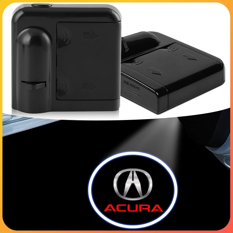 

Car Door LED HD Welcome Courtesy Shadow Projector Lamp Logo Light For Acura Integra TL TLX ILX RL NSX ZDX MDX RDX TSX RSX RLX