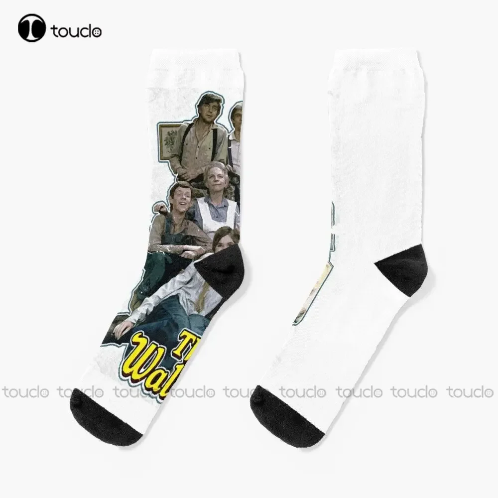 The Waltons Frankenstein Distressed Horror Movie Halloween For The Audience Vintage Socks Winter Socks For Women Streetwear