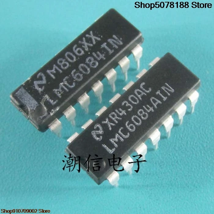 5pieces LMC6084AIN LMC6084IN DIP-14