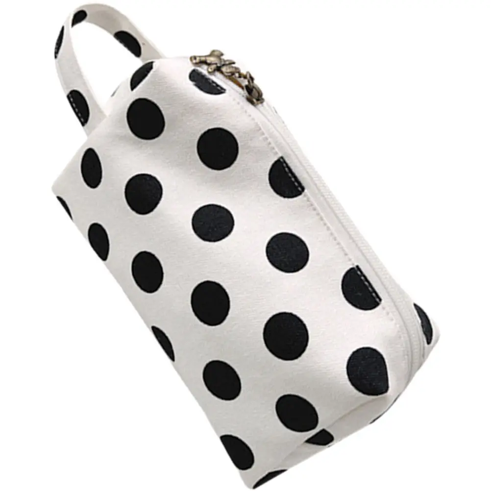 

Makeup Bag Large for Women Travel Organizer Zipper Toiletry Bag Portable Skincare Pouch Daily Storage Gift Ready