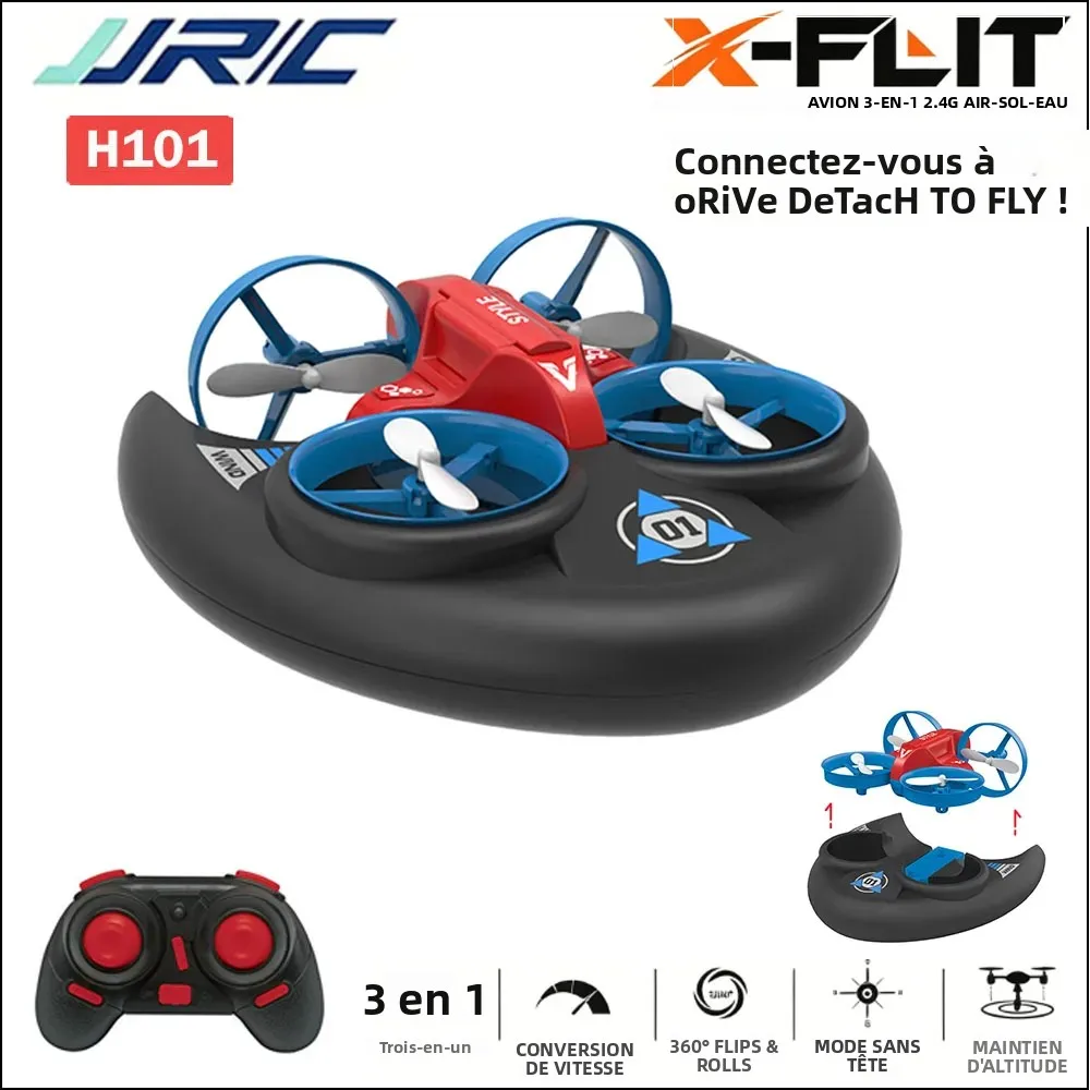Drone JJRC H101 H116 3-en-1 tout-terrain, mini-modèle télécommandé, quadricoptère étanche à hauteur fixe, jouet pour enfants, cadeau