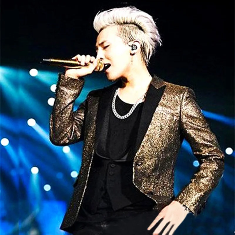 

Quan Zhilong Celebrity Same Style Performance Dress Male Singer Stage Host Chorus Special Offer Suit Set Art Exam Dress