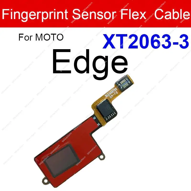 FingerPrint Touch ID Sensor Flex Cable For Motorola Moto Edge XT2063-3 Edge+ Plus One Zoom Return Key Home Button Flex Ribbon