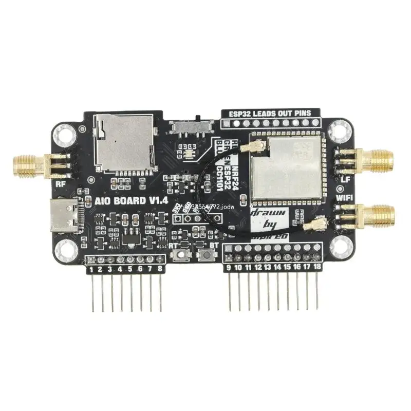 WiFi NRF24+ESP32 Development Board Module Device WiFi Development Board NRF24 ESP32 Electronics Project Board Dropship