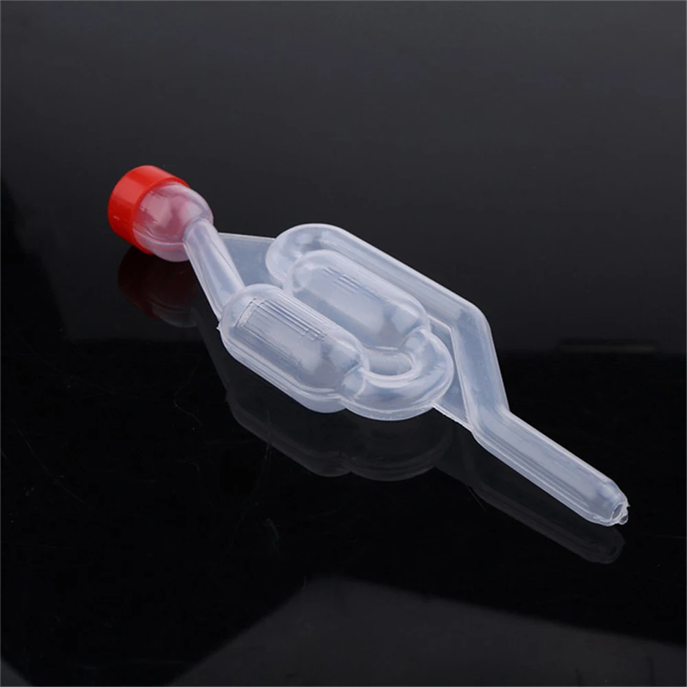 1pcs Plastic Material Air Lock Brew Wine Ferment The Kitchen Distiller Tools Water Seal Exhaust Valve Home Brew Beer Wine Tools