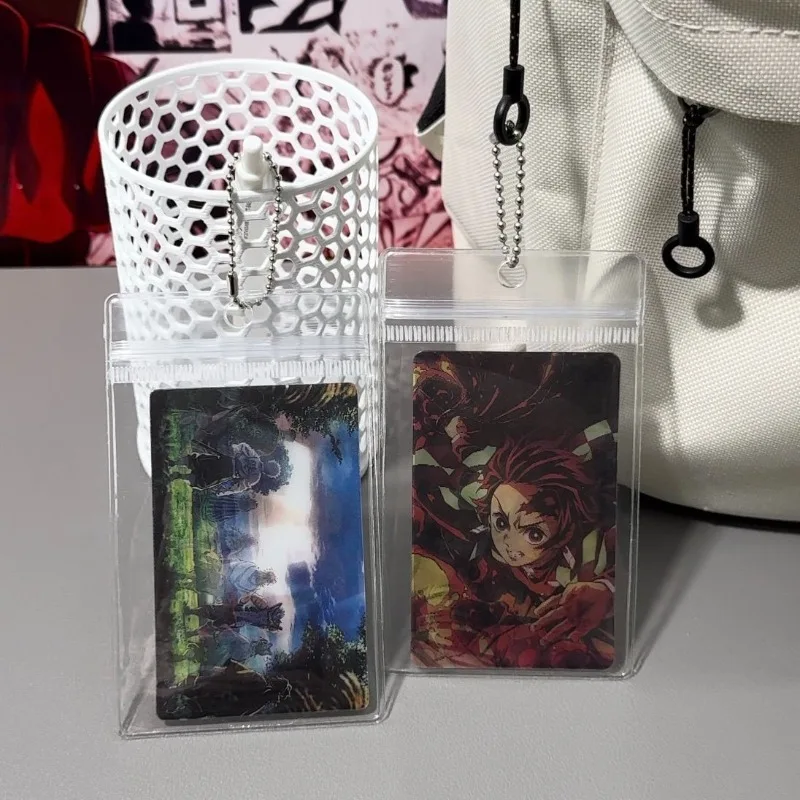 

Creative Demon Slayer Cards Tanjirou Anime Action Figure Cartoon Grating Card Cute Toys Children Birthday Gift Anime Merchandise