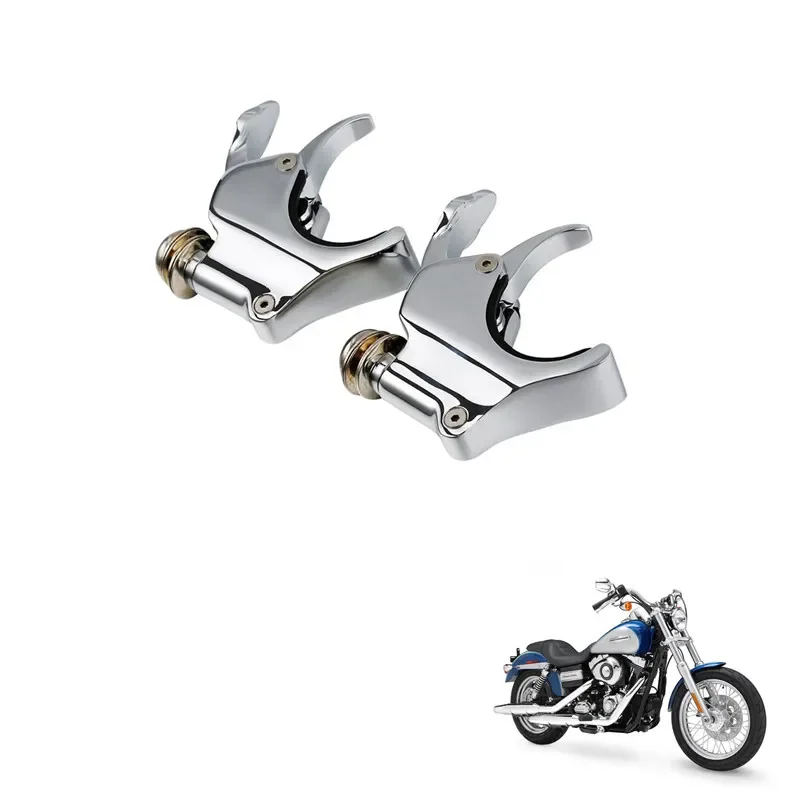 

Moto Acsessories Accessory 49mm Detachable Windshield Clamps Bracket For Harley Dyna Wide Fat Bob 2006-2016 VRSCX 2007