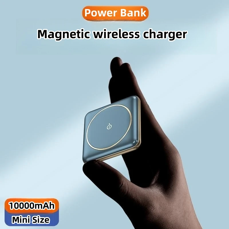 

10000mAh Mini Power Bank Magnetic Wireless Charger for iPhone 15 14 Samsung Xiaomi Fast Charging Magsafe Powerbank Spare Battery