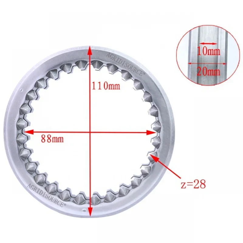 Gearbox geat gear sleeve For photon lovol part tractor OEM TS 06372010054