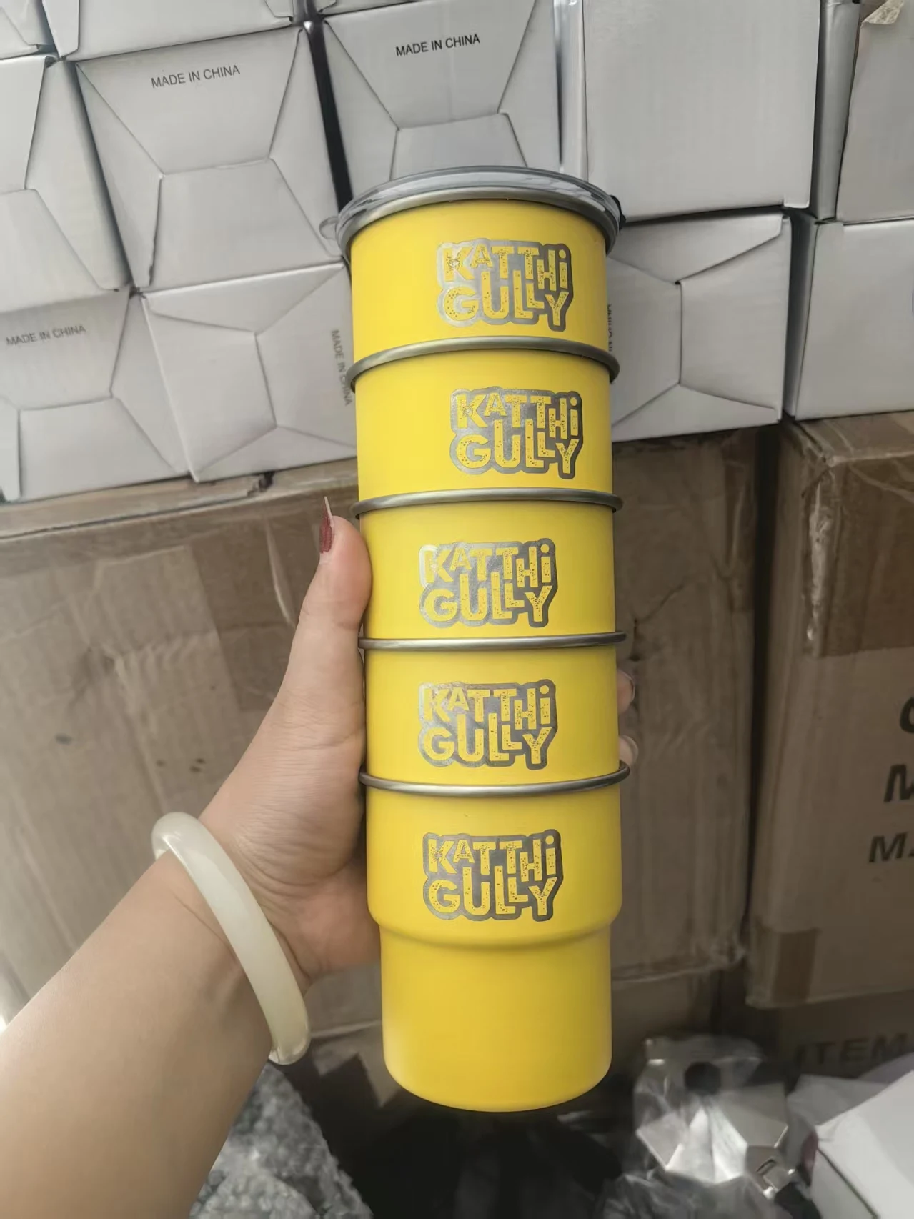 

80ml and 160ml with logo Saudi logo for Camping outdoor Mugs