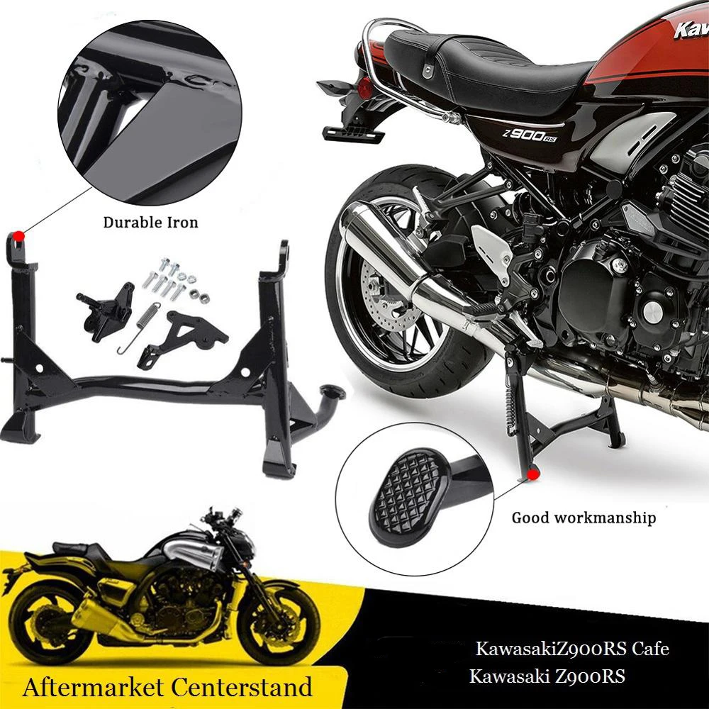 Z 900RS Motorcycle Foot Center Stand Support Stand Mount Centerstand Brace Bracket Kickstand For 2018-2022 Kawasaki Z900RS Cafe