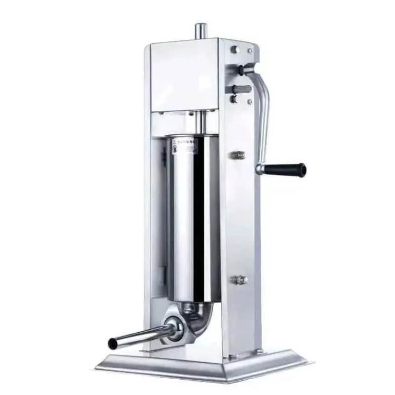 For stainless steel two-speed household and commercial vertical hand-cranked sausage making tools