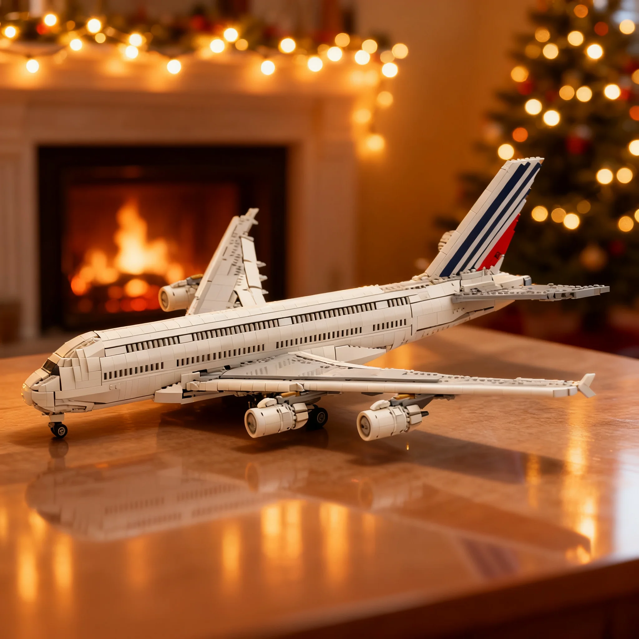 3631pcs MOC Icons Air France Airbuss A380 Model Building Blocks Toys Architecture Christmas Gift Assemble Creative DIY Display